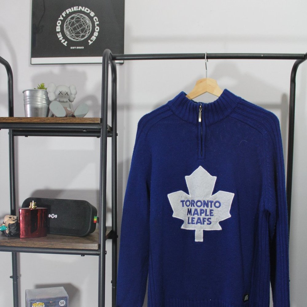 Toronto Maple Leafs Wool Jersey Sweater